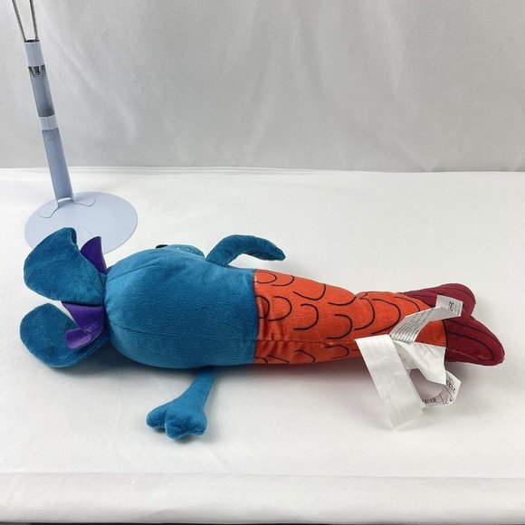 IKEA Sagoskatt Mermaid Dog Plush Multicolor Retired 2021 Stuffed Animal Toy 14" - Picture 5 of 9